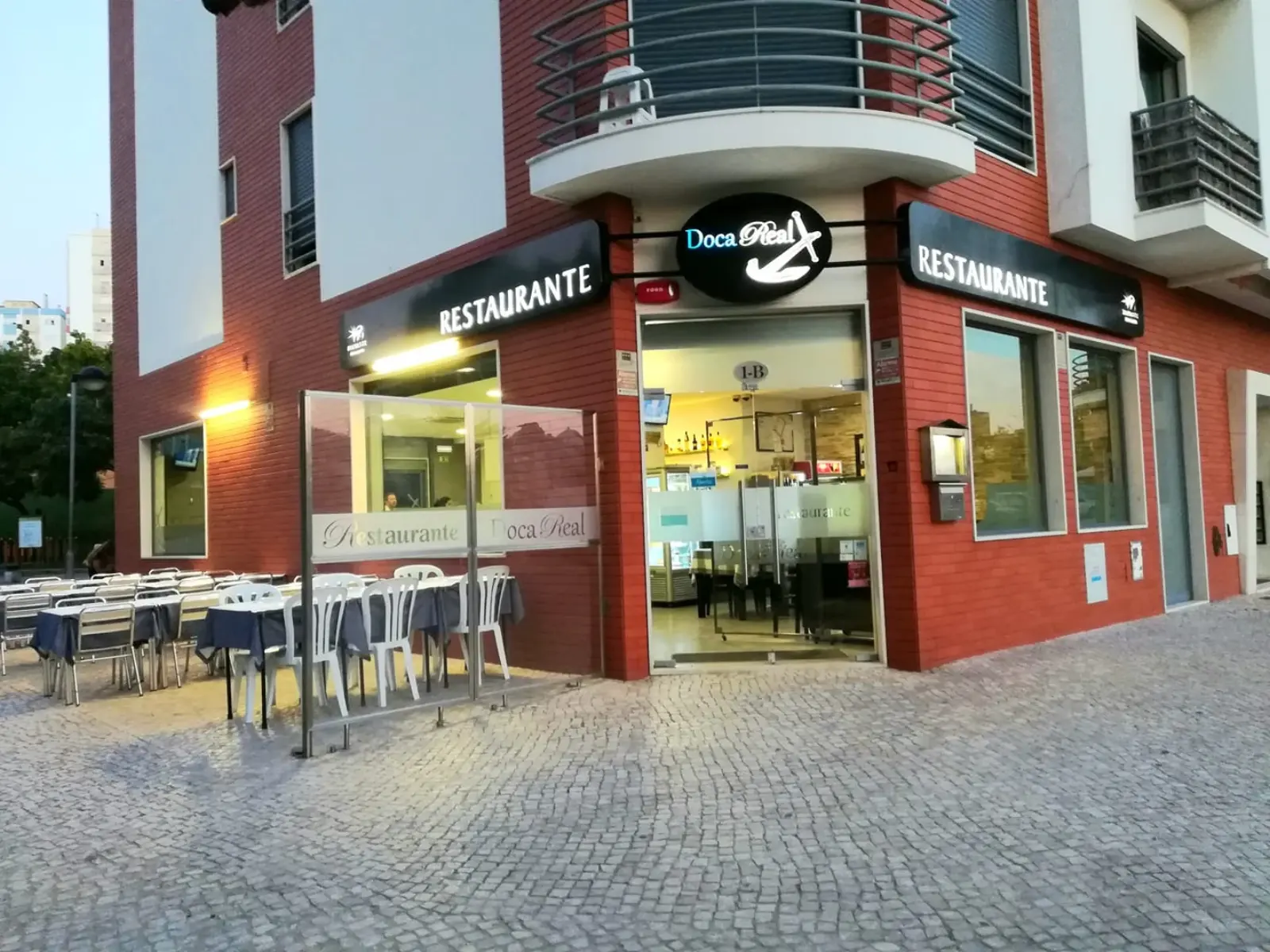 Exterior do restaurante