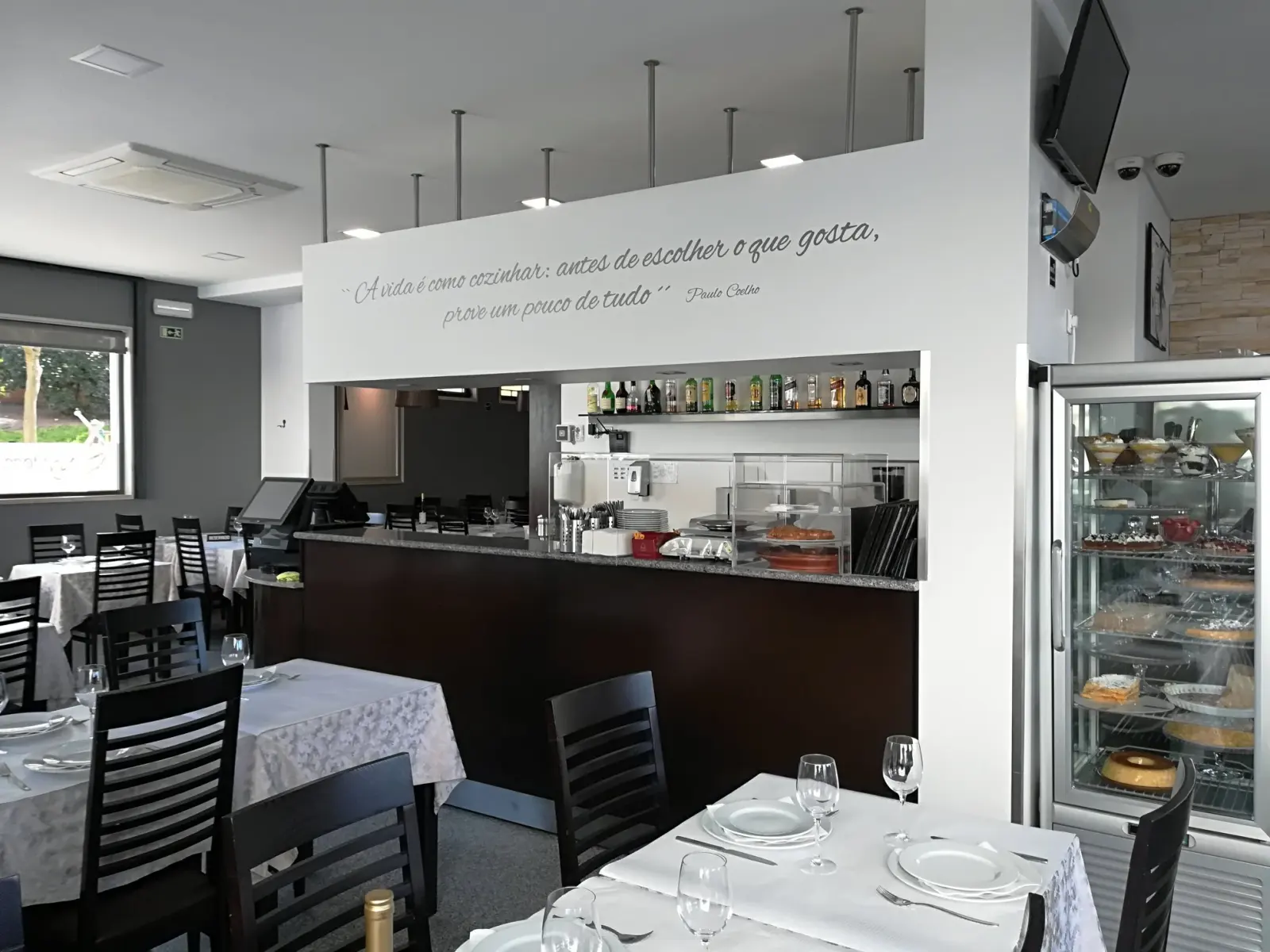 Interior do restaurante